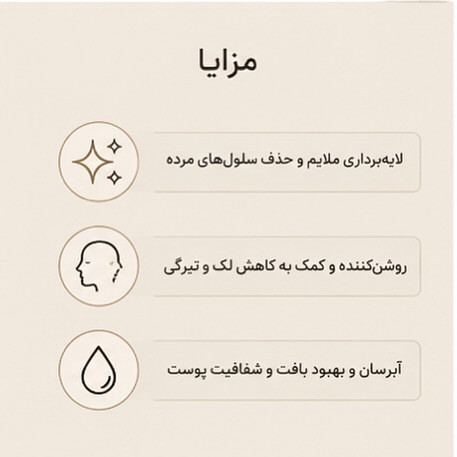 آمپول لایهبردار برنج سفید دکتر ملاکسین